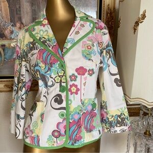 Bisou Bisou Stretch Lichtenstein Stretch Jacket